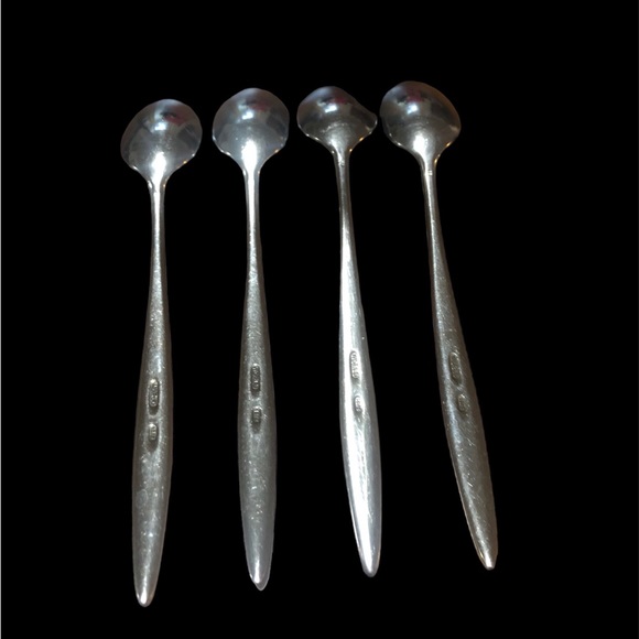 World tableware stainless steel 18/8 Long Handled Spoons set of 4 - Picture 2 of 4